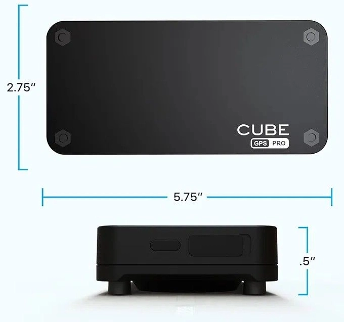Cube GPS Pro dimensions